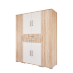 Palazio Gardrób 160 (Sonoma-Fehér) modern