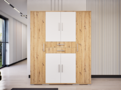 Palazio Gardrób 160 (Artisan-Fehér) modern