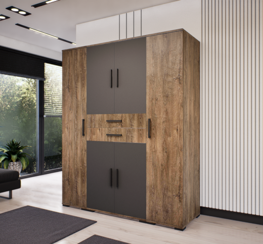 Palazio Gardrób 160 (Antracit-Bolzánó) modern