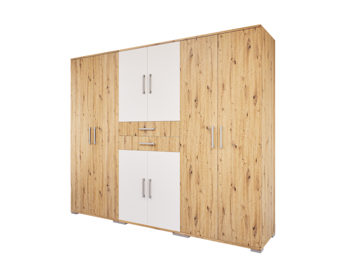 Palazio Gardrób 240 (Artisan-Fehér) modern