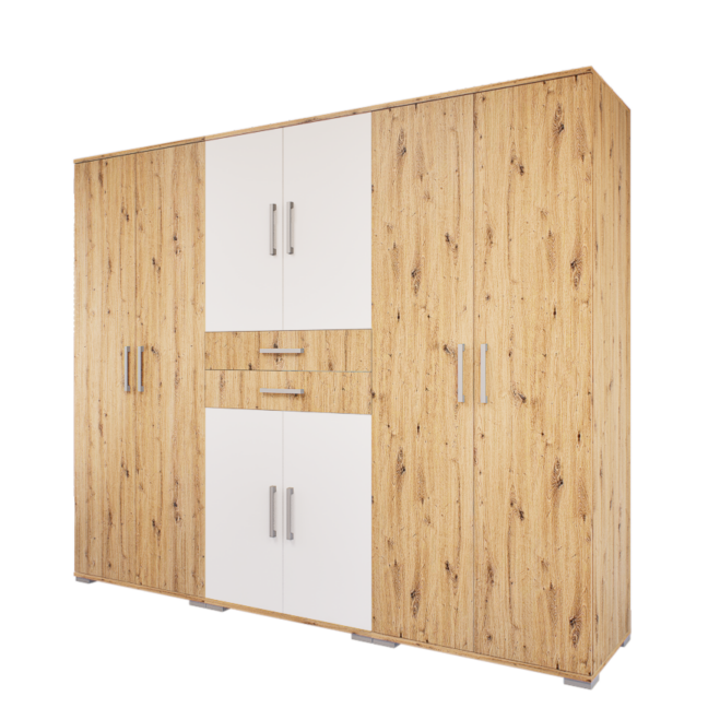 Palazio Gardrób 240 (Artisan-Fehér) modern