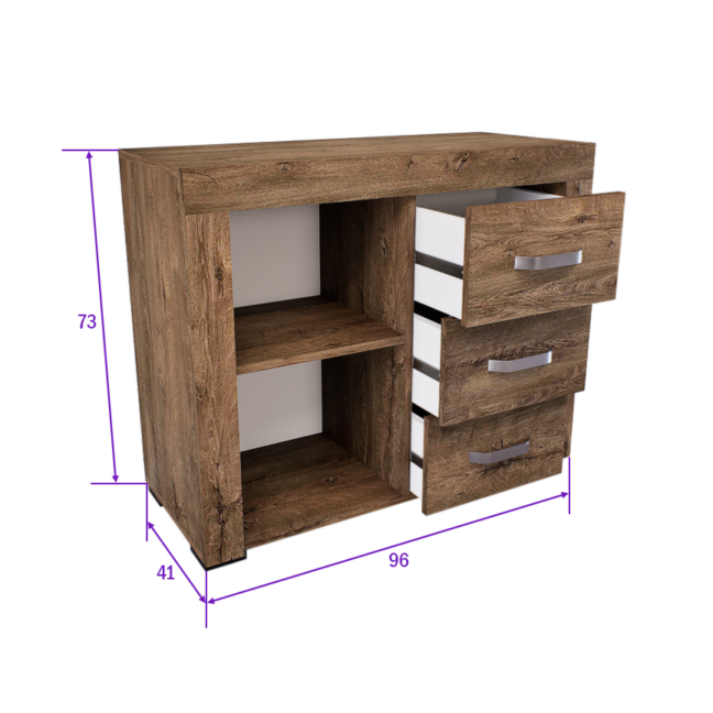 Luxara I. Komód (Bolzánó) modern