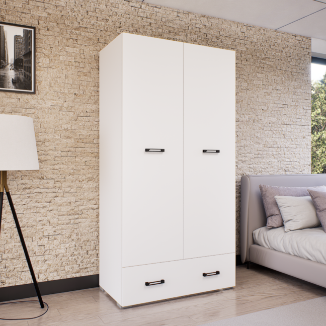 Tessara Gardrób (Fehér) modern