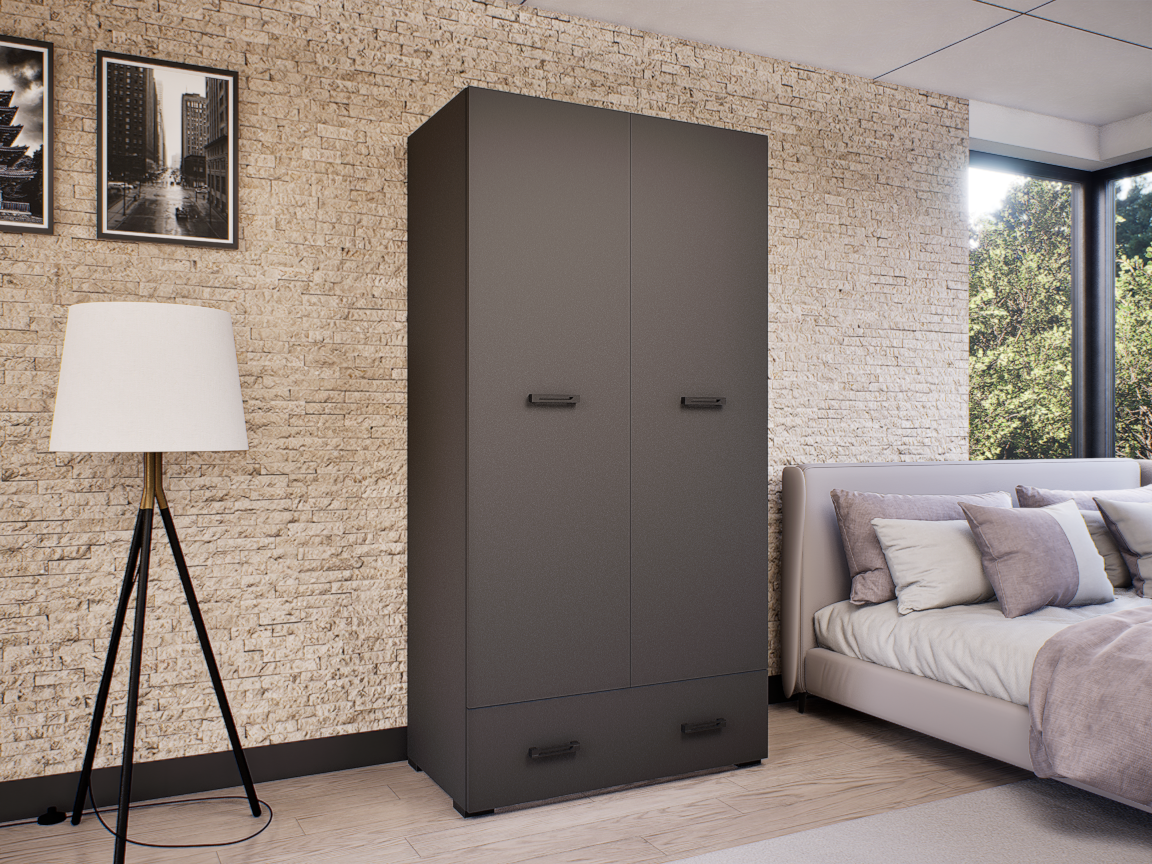 Tessara Gardrób (Antracit) modern