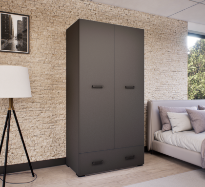 Tessara Gardrób (Antracit) modern