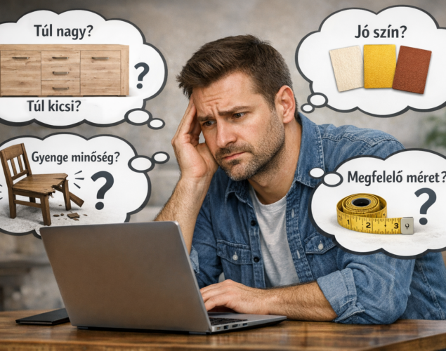 Miért félnek az emberek online bútort vásárolni?
