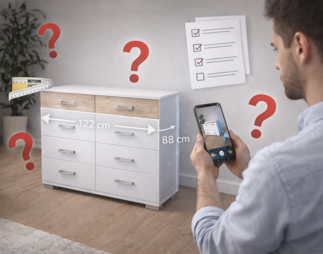 Mi a különbség 3D bútorbemutatás és termékfotó között?