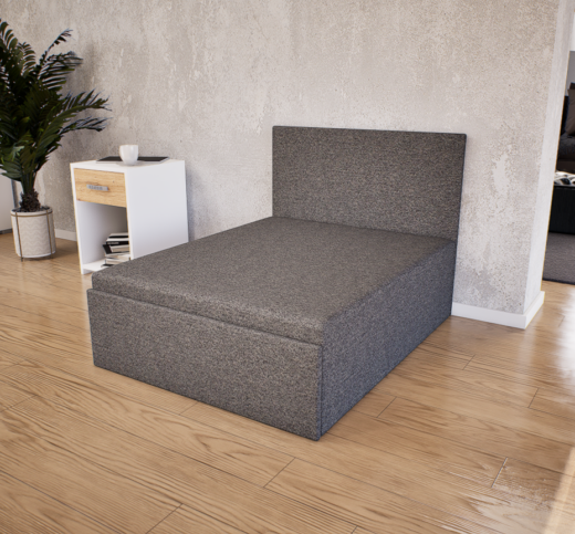 Noviro fotelágy (Sötétszürke) modern