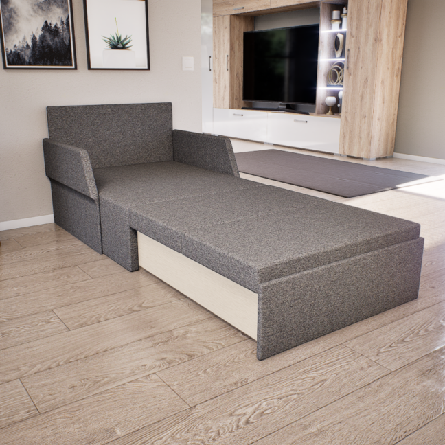 Morino fotelágy (Sötétszürke) modern