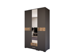 Celesta Gardrób 120 (Antracit-Bolzánó) modern