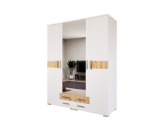 Celesta Gardrób 160 (Fehér-Artisan) modern