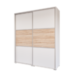 Vantori Tolóajtós Gardrób (Fehér-Sonoma) modern