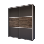 Vantori Tolóajtós Gardrób (Antracit-Concordia) modern