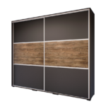 Luminera Tolóajtós Gardrób (Antracit-Bolzánó) modern