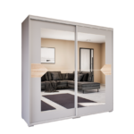 Obsidio Tolóajtós Gardrób (Láva szürke-Sonoma) modern