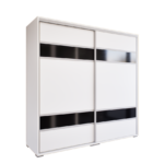 Sorella Tolóajtós Gardrób (Fehér) modern