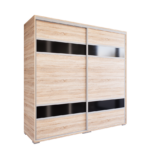 Sorella Tolóajtós Gardrób (Sonoma) modern