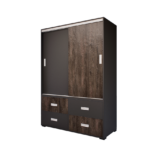 Nebora Tolóajtós Gardrób (Antracit-Concordia) modern