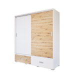 Axira Tolóajtós Gardrób (Fehér-Artisan) modern