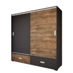 Zentino Tolóajtós Gardrób (Antracit-Bolzánó) modern