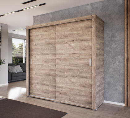 Luxara Tolóajtós Gardrób (Gotland) modern