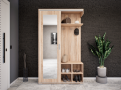 Vespera Tolóajtós Előszoba Garnitúra (Sonoma) modern