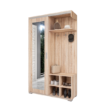 Vespera Tolóajtós Előszoba Garnitúra (Sonoma) modern