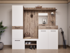 Modula Előszoba Garnitúra (Gotland-Fehér) modern